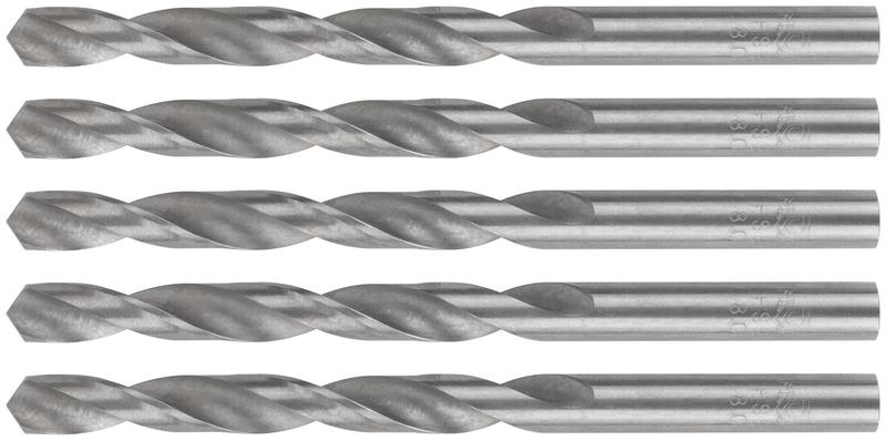  Сверло по металлу HSS угол заточки 118град. 8.0х117мм (уп.5шт) MOS 35571М фото в каталоге от BTSprom.by