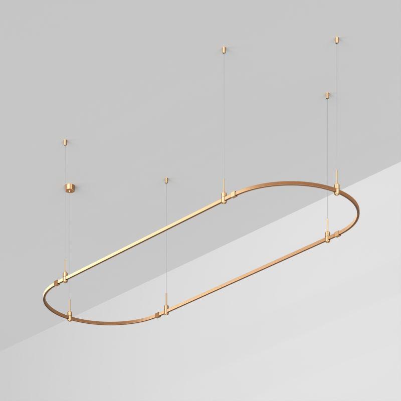 трек art-apriori-oval-hang-3000х1000 gd ip20 метал. arlight 048501 от BTSprom.by