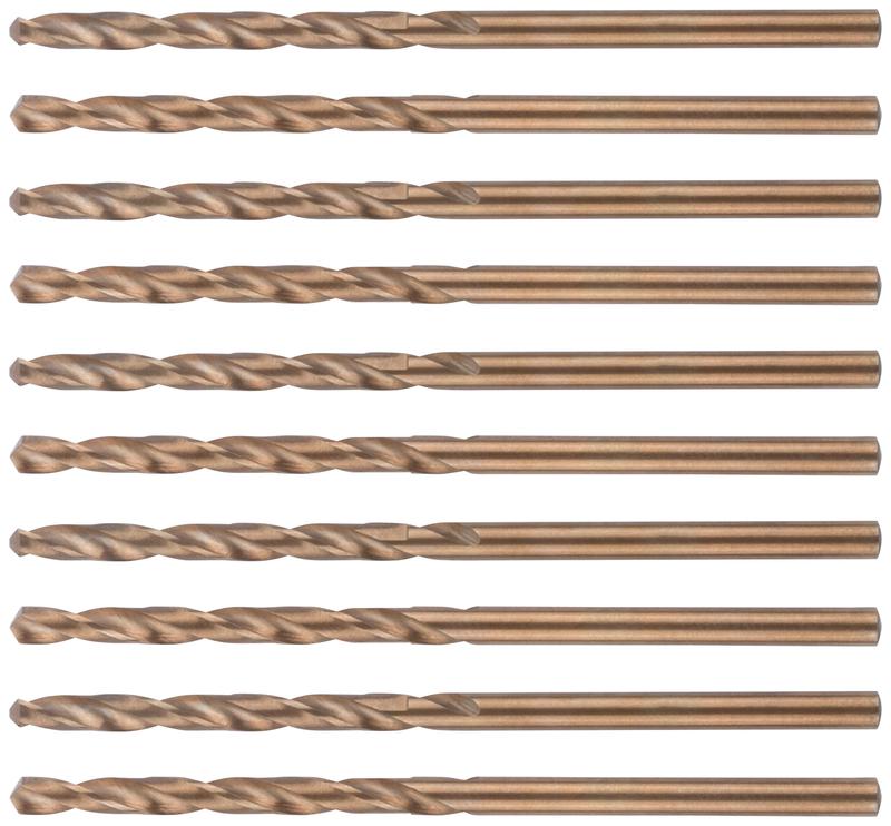  Сверло по металлу Profi с кобальтом 5% 2.7х61мм (уп.10шт) Cutop 48-27-10 фото в каталоге от BTSprom.by