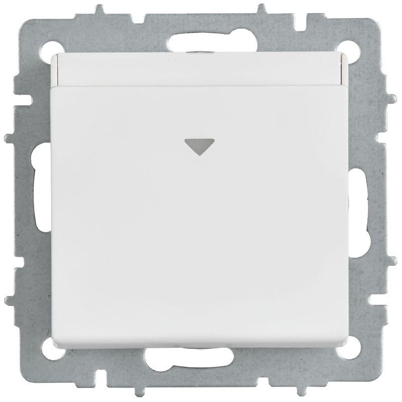  Выключатель карточный СП BRITE ВС10-1-8-БрАБ 30А механизм арктич. бел. IEK BR-V11-0-10-K91 фото в каталоге от BTSprom.by