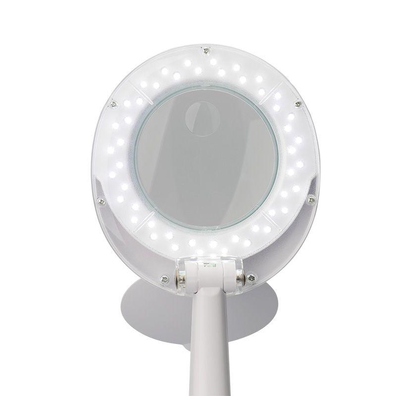  Лупа настольная малая 3Х+доп.12Х с подсвет. 48 LED бел. Rexant 31-0245 фото в каталоге от BTSprom.by