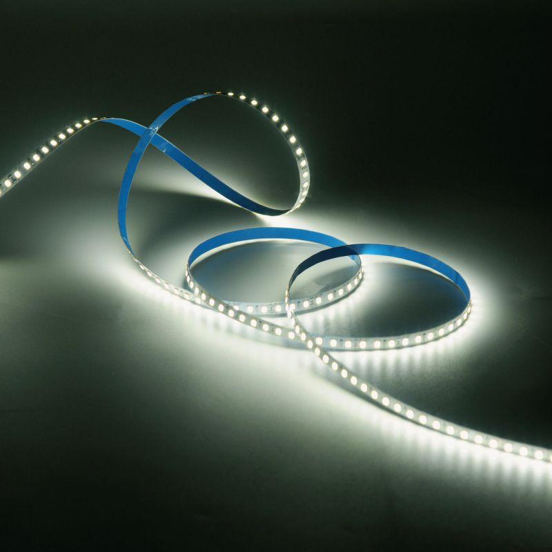  Лента светодиодная Basic 2835/120-SMD 14.4Вт/м 3000К тепл. бел. IP20 1400лм/м 12В 8мм (уп.5м) GAUSS BT084 фото в каталоге от BTSprom.by