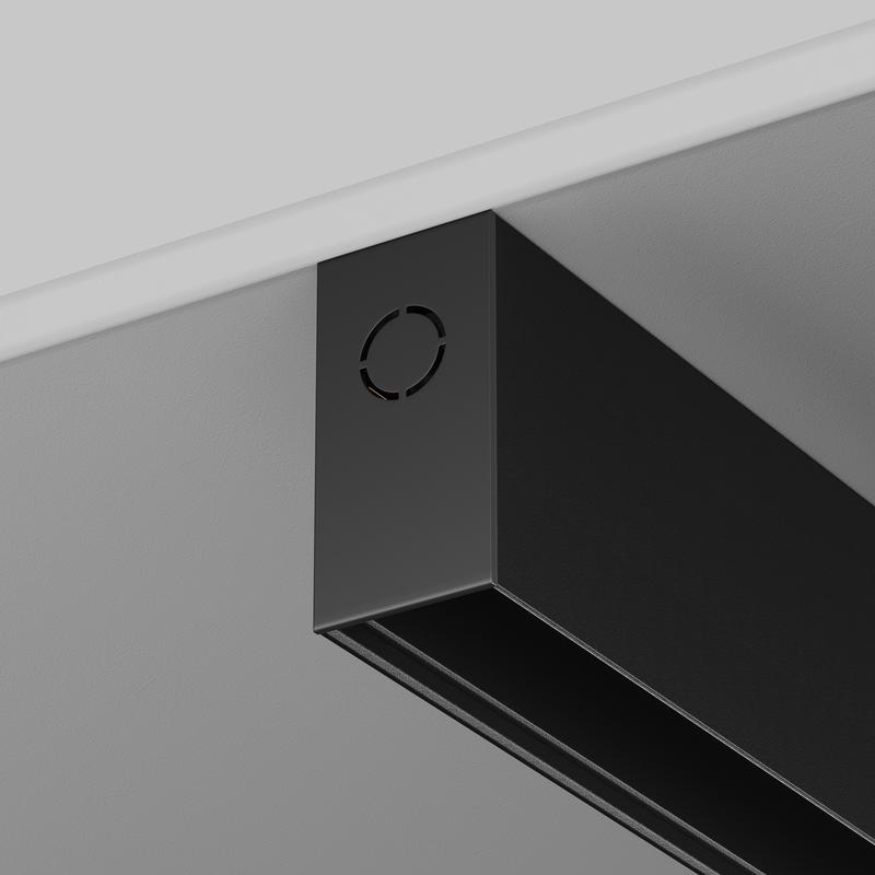  Заглушка для накладного шинопровода черн. (уп.2шт) Maytoni TRA034EC-41B фото в каталоге от BTSprom.by