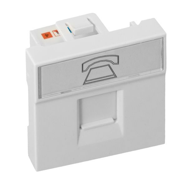  Розетка телефонная 2мод. RJ11 EKF E2MT01-134-10 фото в каталоге от BTSprom.by