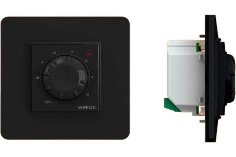  Терморегулятор для теплого пола rtp bk Welrok 4660251140557 фото в каталоге от BTSprom.by