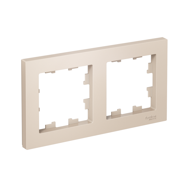 рамка 2-м atlasdesign универс. беж. se atn000202 от BTSprom.by