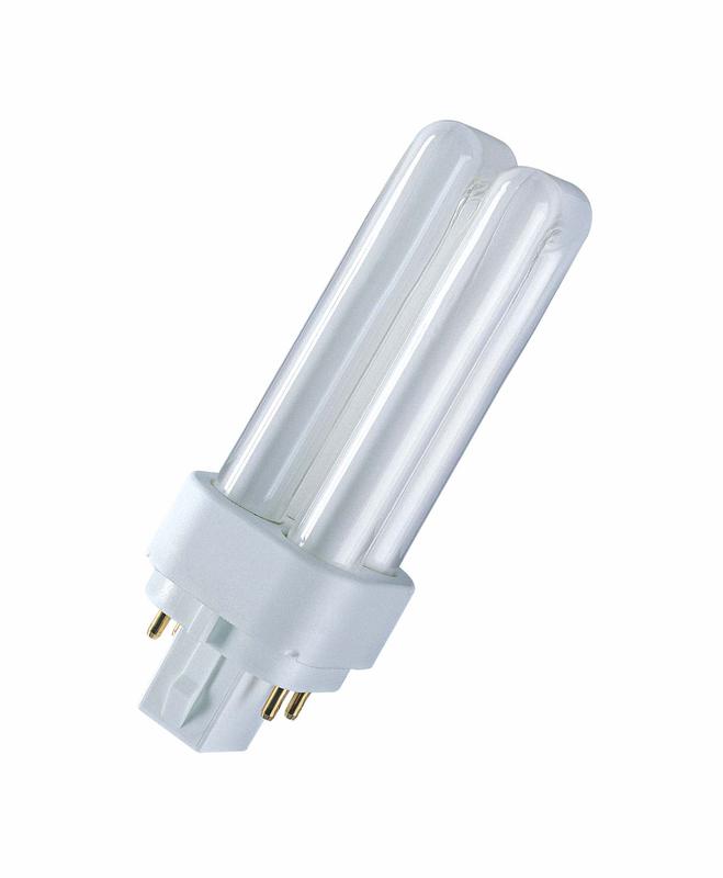 лампа люминесцентная компактная dulux d 13вт/830 g24d-1 osram 4099854122842 от BTSprom.by