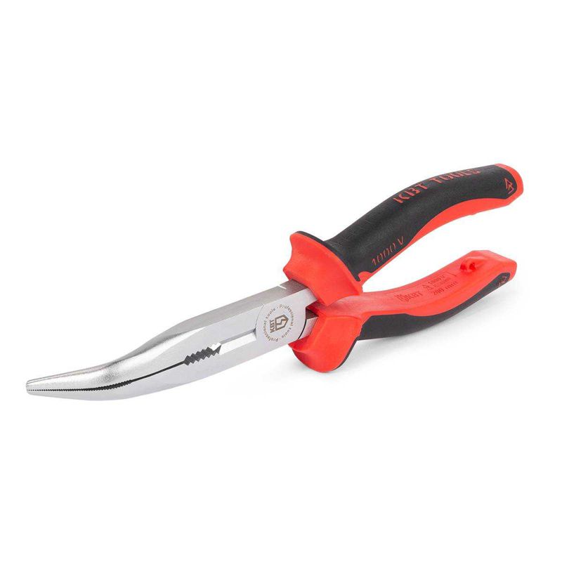 длинногубцы изогнутые диэлектрические "стандарт" 200мм квт 60473 от BTSprom.by