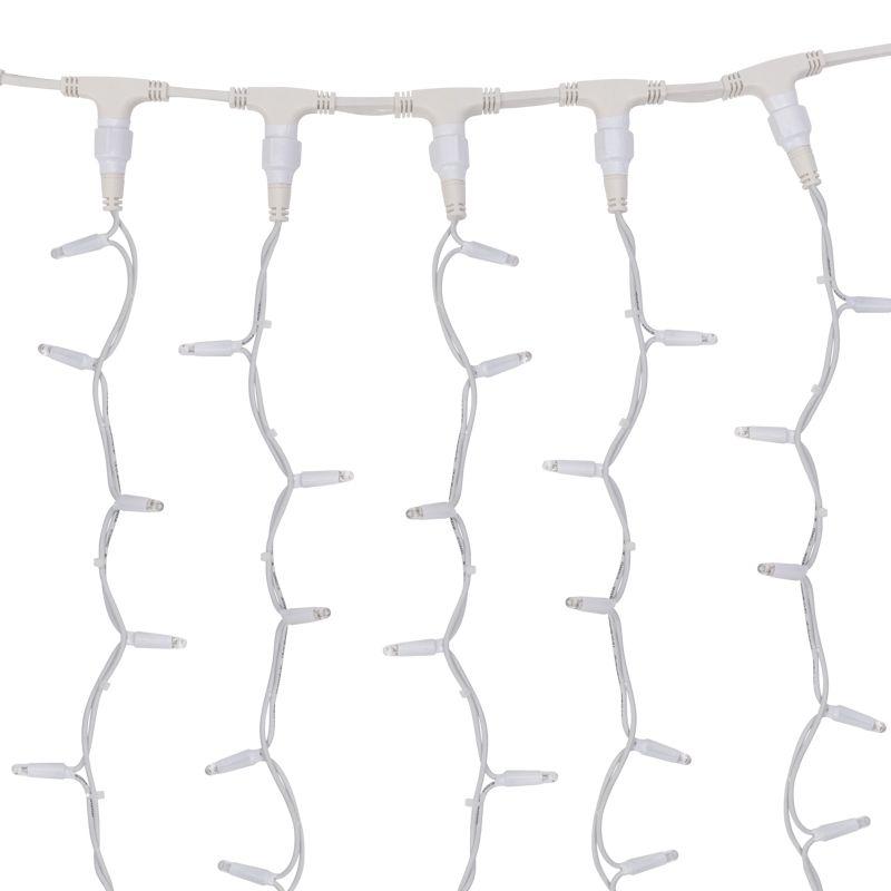  Гирлянда светодиодная "Светодиодный Дождь" 2х3м 760LED красн. 45Вт 230В IP67 постоян. свечение провод каучук бел. Neon-Night 237-132 фото в каталоге от BTSprom.by