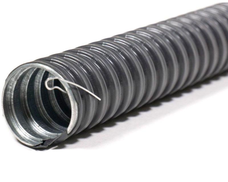 металлорукав в пвх изоляции мрпи нг 12 ухл1 d12мм с протяжкой морозостойкий (уп.50м) гофроматик zeta42329 от BTSprom.by