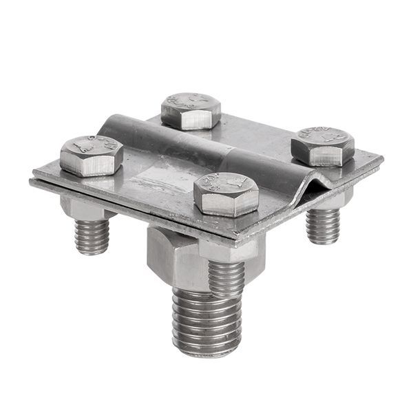 зажим прута на штыре пластина d56х56мм ni proxima ekf lp-g6606-e1302-ni от BTSprom.by