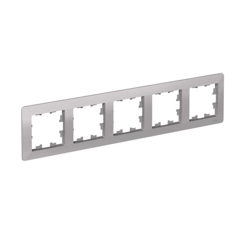 Рамка 5-м AtlasDesign Air алюм./дым. черн. SE ATN220305 фото в каталоге от BTSprom.by  Рамка 5-м AtlasDesign Air алюм./дым. черн. SE ATN220305 фото в каталоге от BTSprom.by