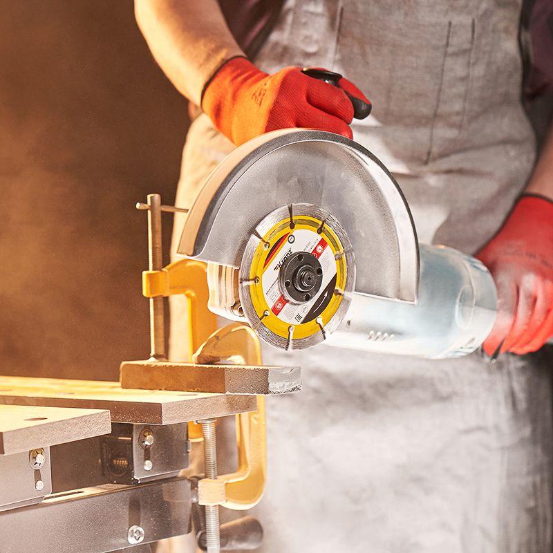  Диск отрезной алмазный сегментный 125х22.2мм Kranz KR-90-0101 фото в каталоге от BTSprom.by