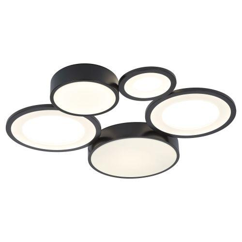 светильник светодиодный aliona 6161-201 led 110вт 3000-6000к потолочн. с пультом rivoli б0066468 от BTSprom.by