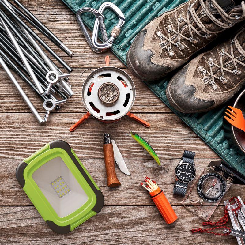  Прожектор светодиодный Portable 10Вт 6500К IP44 700лм ДО аккум. Power Bank черн. GAUSS 686400310 фото в каталоге от BTSprom.by