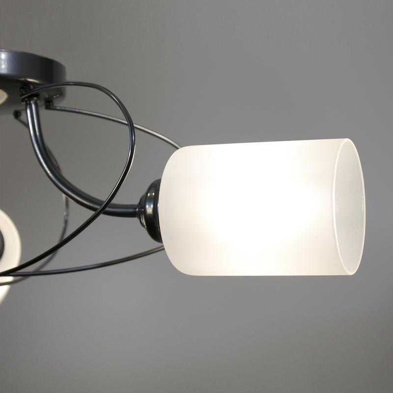  Светильник "Орбиталь" 131 хром (плафон 8461) НСБ 01-3х60-177 Е27 ИУ Элетех 1005404582 фото в каталоге от BTSprom.by