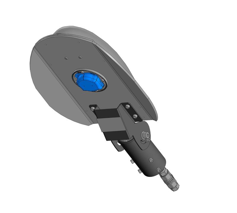 светильник светодиодный stingray-60/56вт 4000к ip66 6600лм 628х290х153 3.8кг крепление консольное линза антивандальный асимметр. силикон vcs lighting o-pk04.00-60-т2м-nw-xxx-k от BTSprom.by