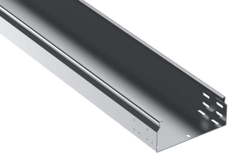 Лоток листовой неперфорир. 80х200 L2000 сталь 1.5мм ESCA 7 IEK CLN10-080-200-150-2 от BTSprom.by