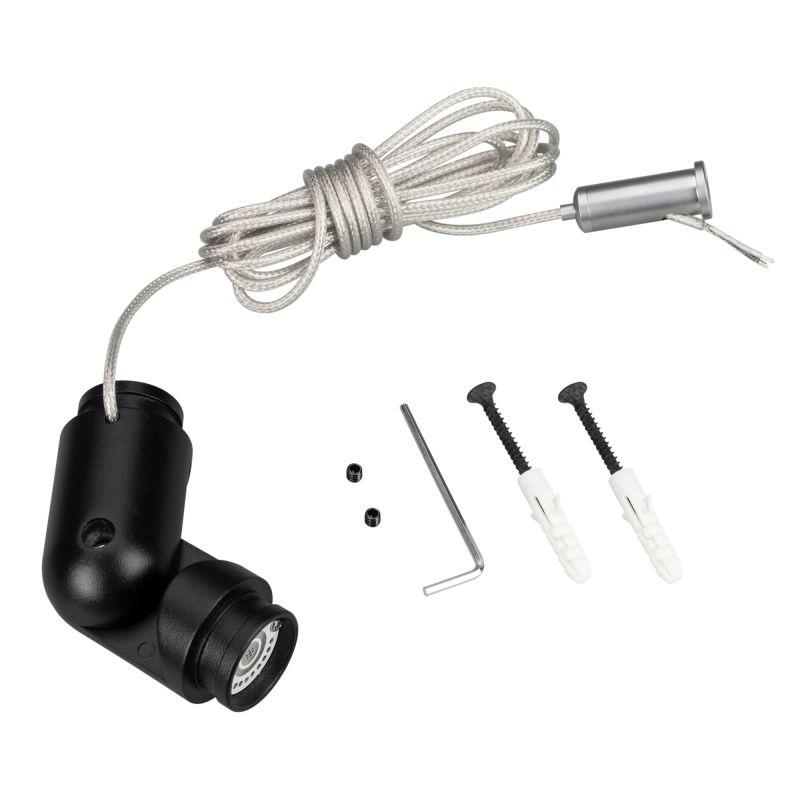 коннектор поворотный mag-flex-con-power-turn-kit bk ip20 метал. arlight 034058 от BTSprom.by