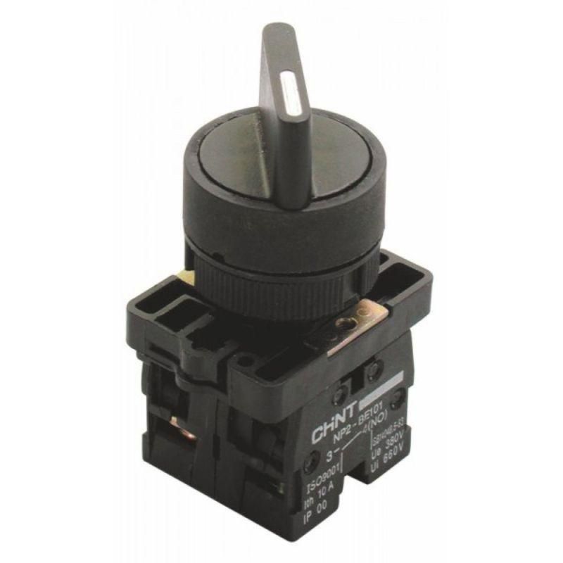переключатель np2-ed43 2 положения возвратом 2но ip40 (r) chint 575553 от BTSprom.by