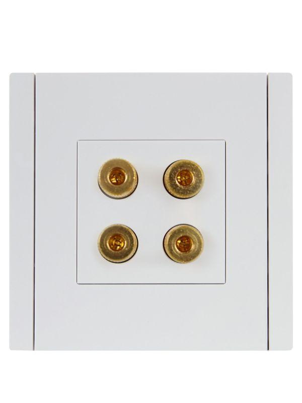  Аудиорозетка 4-м FORTE&PIANO FP239 бел. IEK FP-S40-K01 фото в каталоге от BTSprom.by