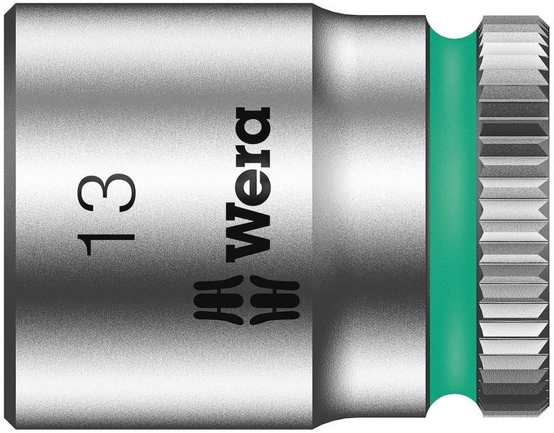 головка торцевая 6-гранная 8790 hma zyklop (1/4дюйм 13х23мм) wera we-003512 от BTSprom.by