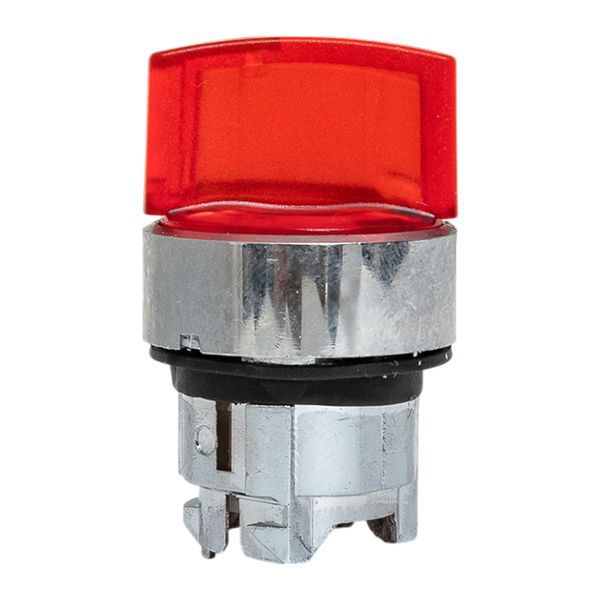  Механизм переключателя исполнительный XB4 IP65 на 2 положения с фиксацией с подсветкой с короткой ручкой красн. EKF XB4BD2FL-R-65 фото в каталоге от BTSprom.by