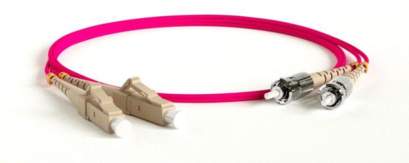 патч-корд fc-d2-504-lc/pr-st/pr-h-5m-lszh-mg волоконно-оптический (шнур) mm50/125(om4) st-lc duplex lszh 5м hyperline 243548 от BTSprom.by