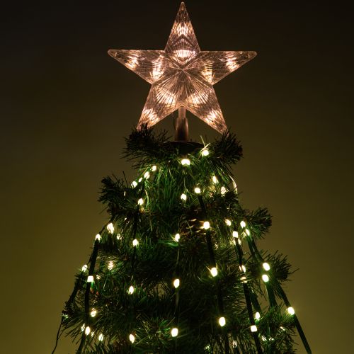  Гирлянда светодиодная "Нить со звездой на елку" 1.5м RGB управление через мобильное приложение ERASG -03 Эра Б0060434 фото в каталоге от BTSprom.by