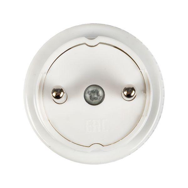  Адаптер-переходник без заземл. 6А 250В бел. EKF AAP6-1 фото в каталоге от BTSprom.by