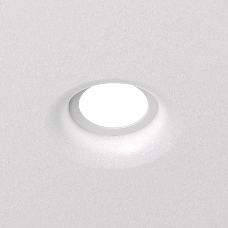 светильник встраиваемый точечный для натяжных пвх потолков inviz ip20 до 9вт gu10 led бел. abs-пластик denkirs dk2080-wh от BTSprom.by