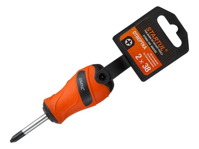 отвертка "+" №2  38мм ph startul master (st3055-230) (крестовая phillips) st3055-230 от BTSprom.by
