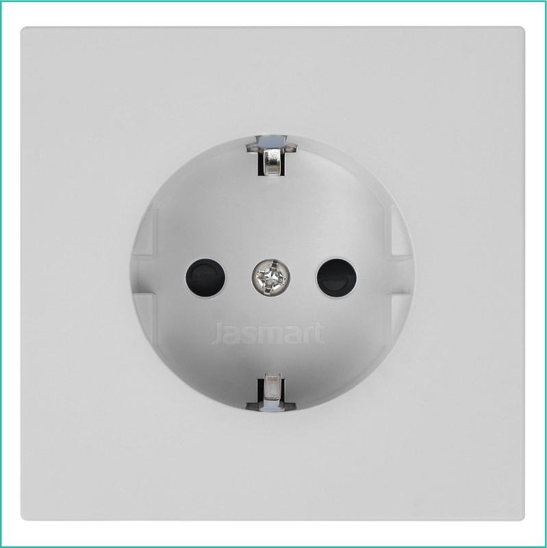 розетка 1-м сп fd shuko 16а ip20 с заземл. защ. шторки механизм тауп матов. soft touch jasmart fd5501ptm от BTSprom.by