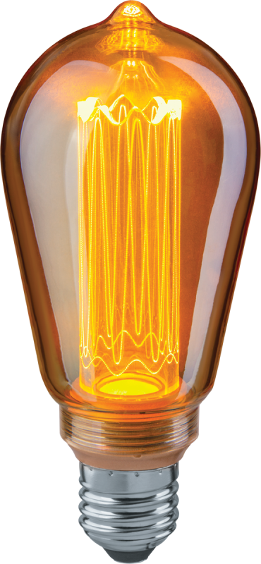 лампа светодиодная 14 232 nll-sc17-st64-4-230-1.8k-e27-pmma прозрачная 1800к тепл. бел. e27 200лм 220-240в navigator 14232 от BTSprom.by