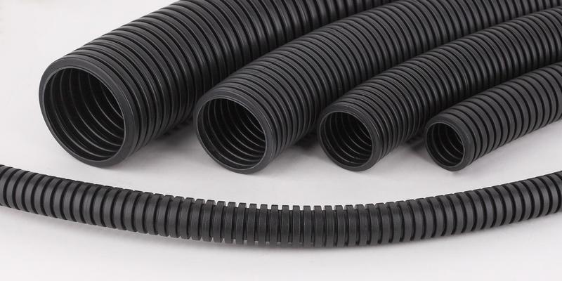 труба гофрированная пвх легкая d32мм с протяжкой черн. (уп.25м) ruvinil 13201ч от BTSprom.by
