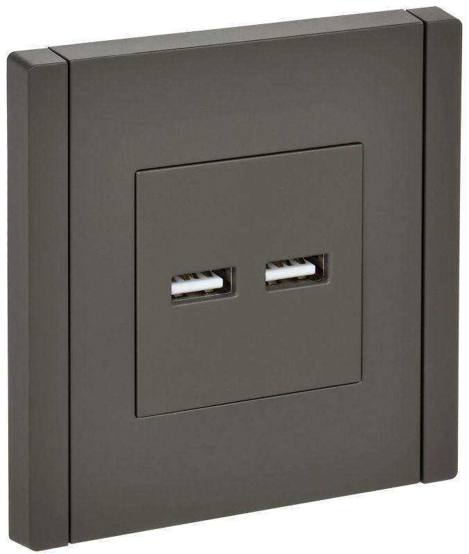 розетка usb a+a 3.1а forte&piano fp349 сер. iek fp-u21-d31-k03 от BTSprom.by