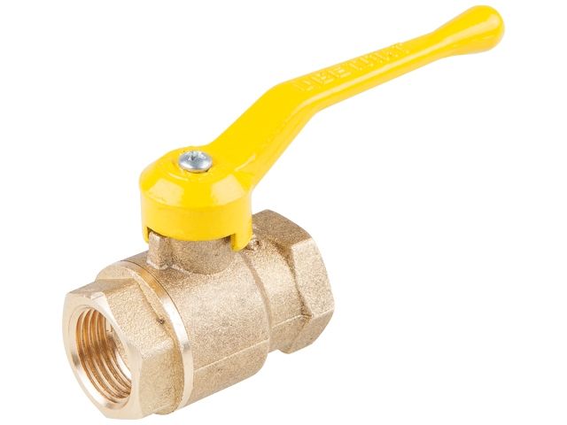 кран шаровый 1" вн.-вн. ручка (газ) pn1,6 мпа, 11б27п4, цветлит (црб0048) zw10106 от BTSprom.by