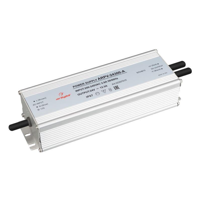 блок питания arpv-24300-a 24в 12.5а 300вт ip67 метал. arlight 023070(1) от BTSprom.by