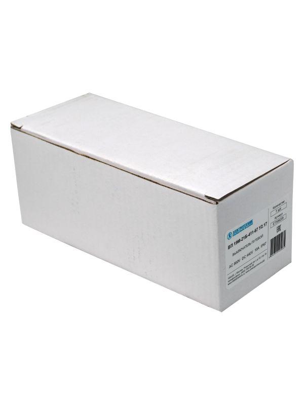  Выключатель путевой ВП 19М-21Б-411-67 У2.17 4п (3НО+1НЗ) IP67 толкатель Электротехник ET506205 фото в каталоге от BTSprom.by