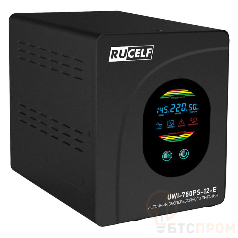 Источник бесперебойного питания RUCELF UWI-750PS-12-E фото в каталоге от BTSprom.by  Источник бесперебойного питания RUCELF UWI-750PS-12-E фото в каталоге от BTSprom.by