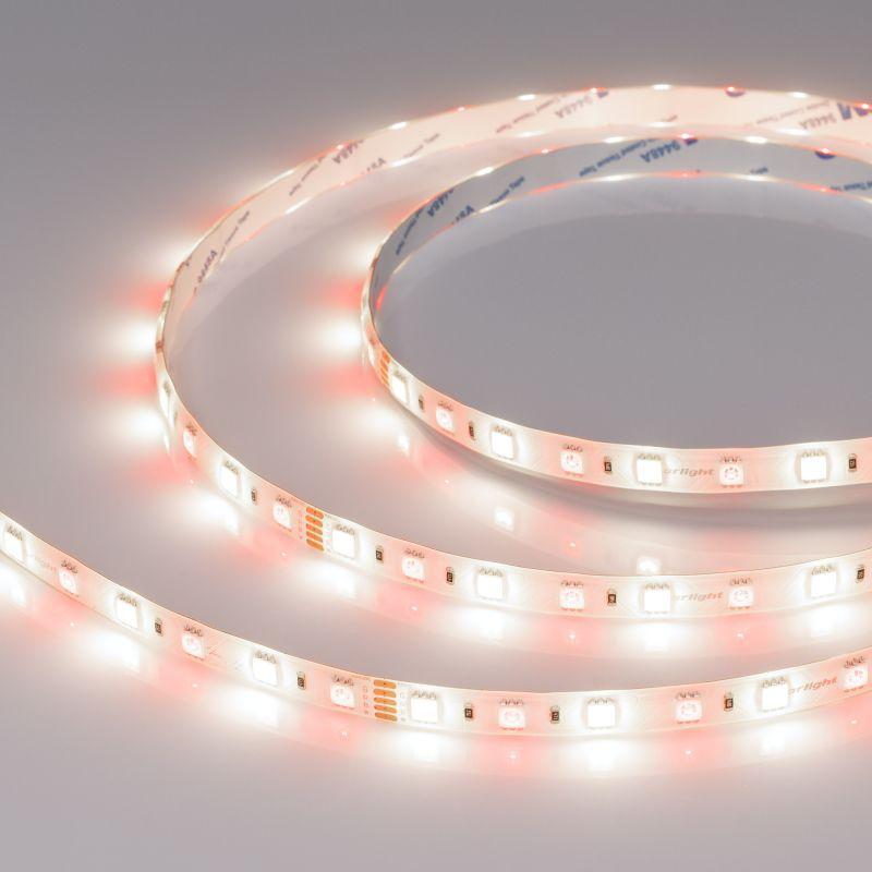 лента светодиодная rtw-se-b60-10mm 24v rgbw-white 14.4вт/м ip65 5060 открыт. (уп.5м) arlight 034184 от BTSprom.by