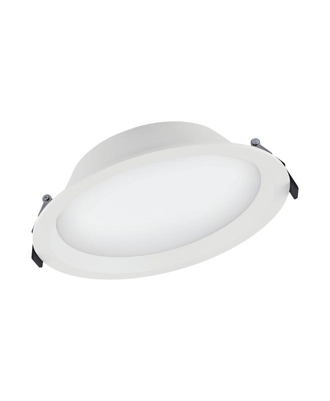 светильник светодиодный downlight alu дво 25вт 4000к 2370лм ip44 бел. ledvance 4058075091511 от BTSprom.by