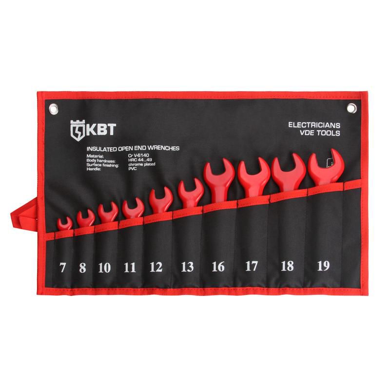 набор диэлектрических однорожковых ключей (10 предметов) "эксперт" нии-21 квт 74707 от BTSprom.by