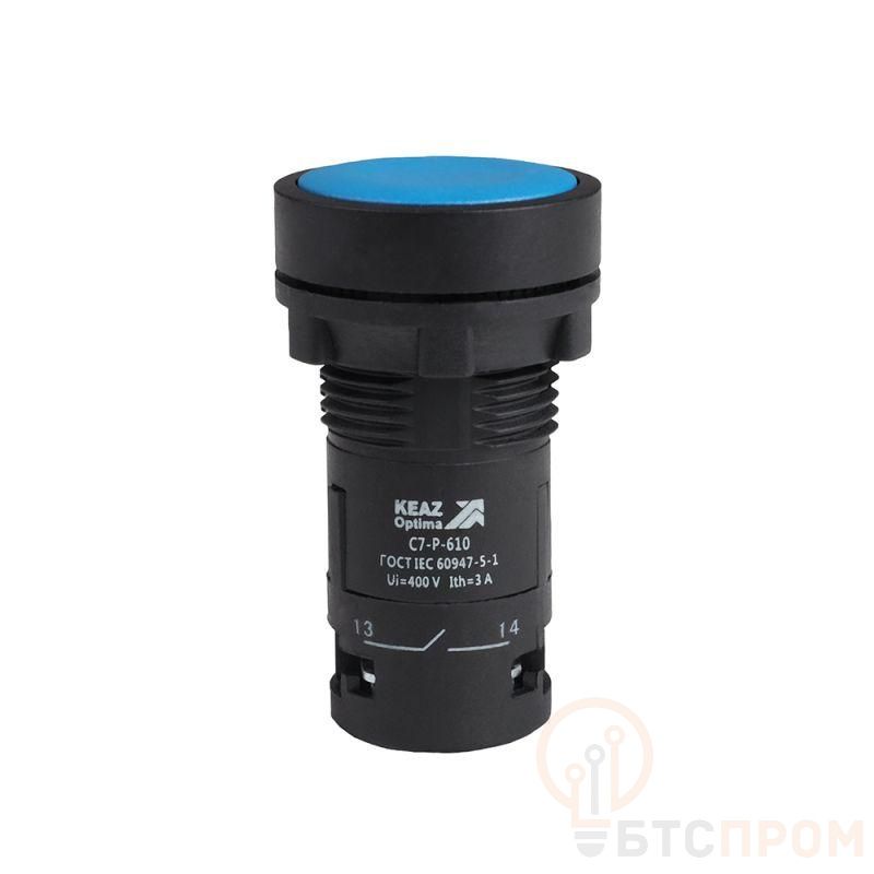 Кнопка OptiSignal Compact D22 С7-P-610 син. 1НО XB7NA61 КЭАЗ 362035 фото в каталоге от BTSprom.by  Кнопка OptiSignal Compact D22 С7-P-610 син. 1НО XB7NA61 КЭАЗ 362035 фото в каталоге от BTSprom.by