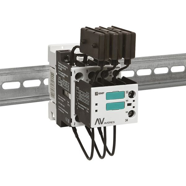  Контактор для конденсатора КМЭК 10квар 230В 1NО+1NC AVERES EKF ctrk-s-14-10-230-av фото в каталоге от BTSprom.by