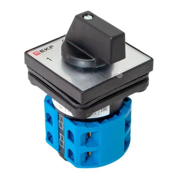  Переключатель кулачковый ПК-1-42 2п 25А "1-0-2" IP65 EKF pk-1-42-25-65 фото в каталоге от BTSprom.by