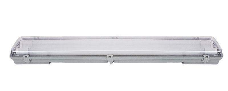 светильник светодиодный lml-0406-12 c01 new корпус под led 2 лампы 120см ip65 220в ultraflash 15191 от BTSprom.by
