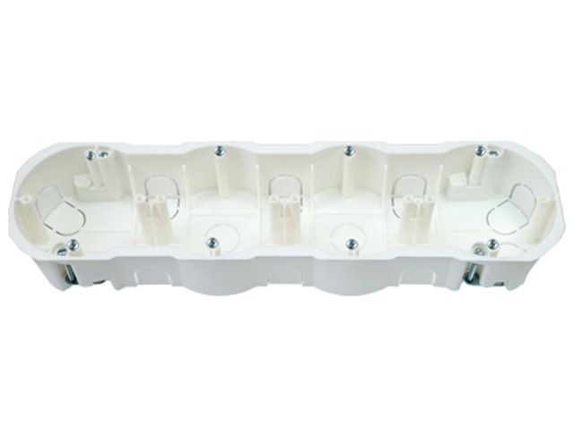 коробка распаечная (монтажная) км-224 исп.1 bylectrica (для гипсокартона.комплектуется саморезами.  288х76х45,5 мм) к-224 исп.1 от BTSprom.by