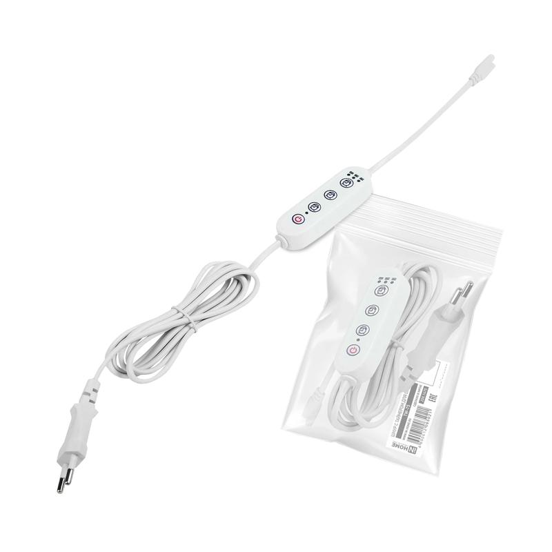 шнур с таймером tw-t5 для светильника спб-т5-фито 1.5м in home 4690612065021 от BTSprom.by