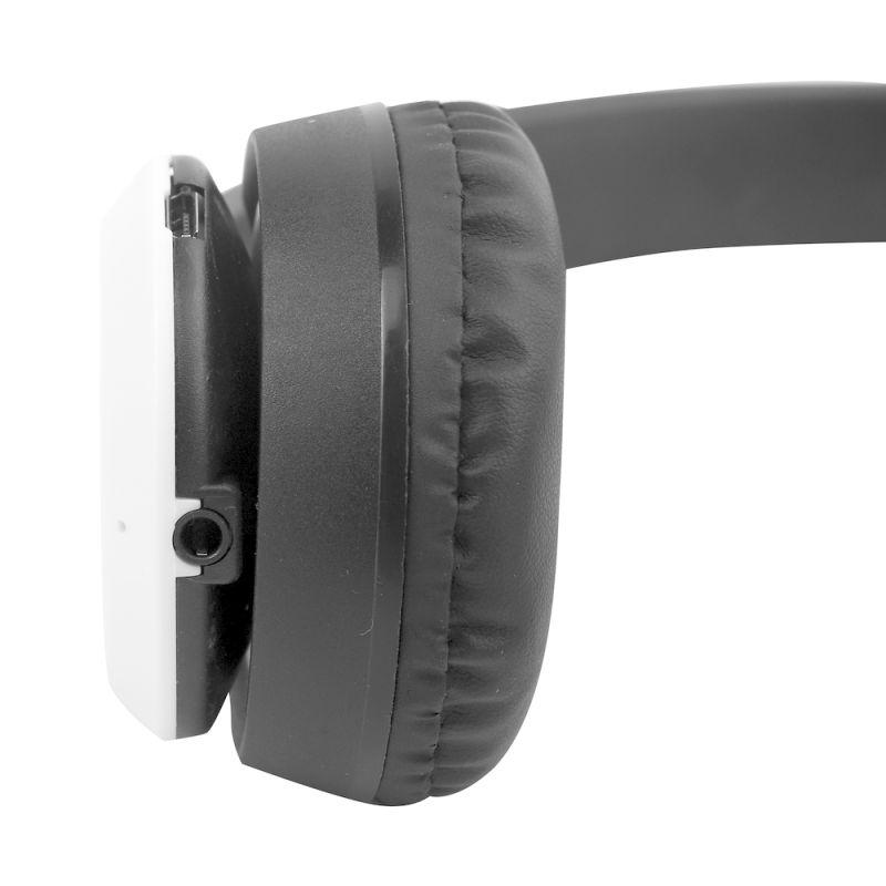  Наушники накладные с микрофоном беспроводные ELX-BTHP01-C01 FM MP3 коробка бел. ERGOLUX 15356 фото в каталоге от BTSprom.by